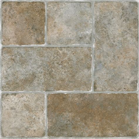 Achim Quartose Granite Gray Stone Look 007 Mil X 12 In W X 12 In L Peel And Stick Vinyl Tile