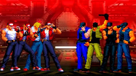 The King Of Fighters Mugen Terry Bogard Vs Clark Steel Youtube