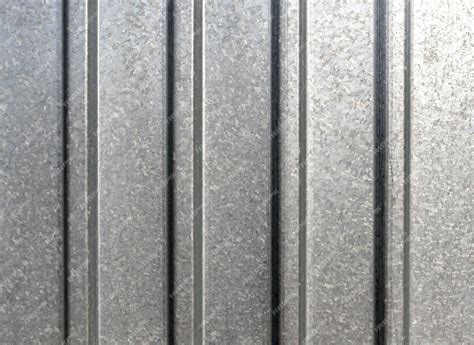 Premium Photo | Galvanized corrugated metal closeup as a background