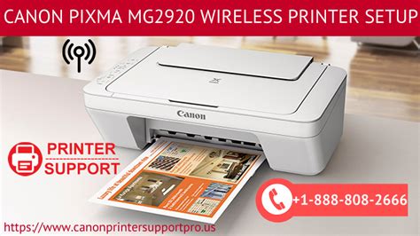 Experts Help For Canon Making Pixma Mg2920 Wireless Printer Setup