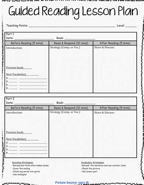 Rd Grade Lesson Plan Template