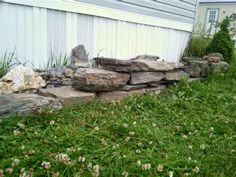 Grow A Backyard Forest For Free: Retaining Wall Rock Garden