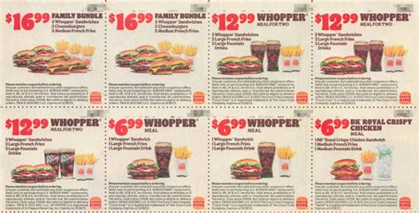 Printable Burger King Coupons