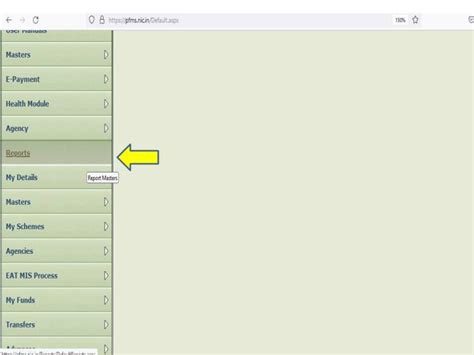 Reports available from PFMS | Knowledge Base