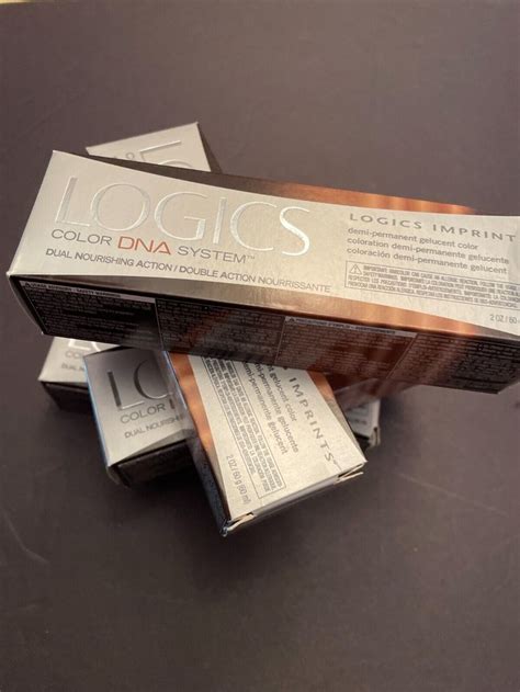 Logics Demi Permanent 6N Dark Blonde Neutral Color DNA System Gelucent