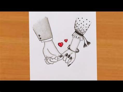 Couples Holding Hands Drawings