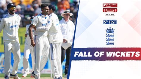 Watch India Vs England 5th Test 2nd Innings England Wickets Video