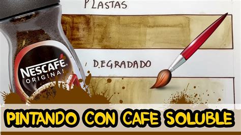 Pinturas Dibujos Con Cafe Soluble Faciles Pintura Con Cafe Tutorial