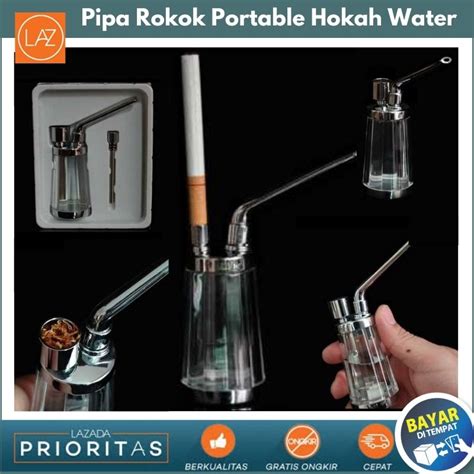 Pipa Rokok Portable Hokah Water Tobaccoo Smooking Pipe PIPA MINI