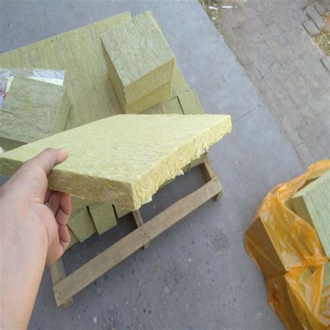 80kg Fireproof Rock Wool Board For Thermal Insulation For Roof Wall