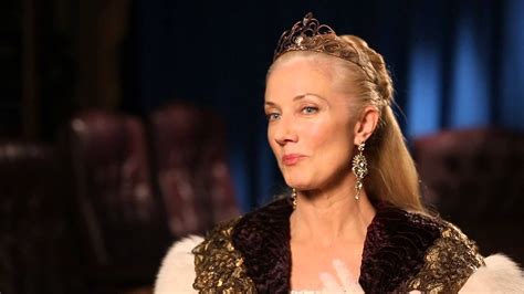 Joely Richardson - Vampire Academy Set Interviews - YouTube