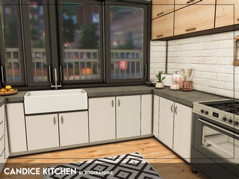 The Sims Resource Candice Kitchen Tsr Only Cc