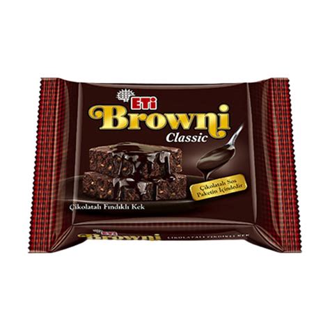 Eti Browni Classic Çikolatalı Fındıklı Kek