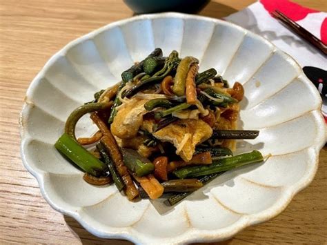 5分でできるかんたん副菜！「山菜と油揚げの旨煮」のレシピ セブンプレミアム公式