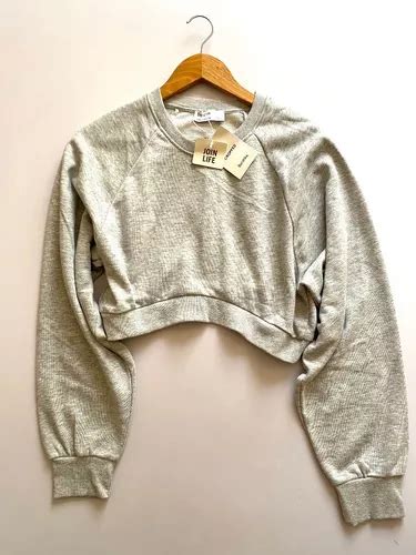 Sudadera Bershka Cropped Pull And Bear Zara Stradivarius Mercadolibre