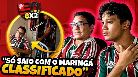 REACT FLAMENGO 8X2 MARINGÁ l O FLA VOLTOU l COPA DO BRASIL YouTube