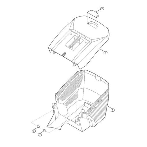 Grass Catcher Bag Assembly For Stihl Viking MA 443 1 C Cordless Lawn