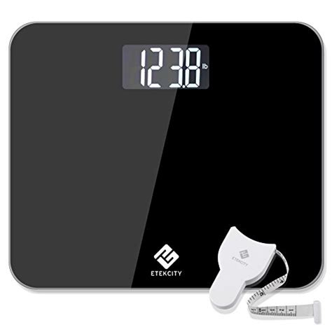 Etekcity Digital Body Weight Scale Ultra Wide Platform Tempered Glass