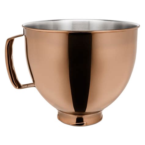 Kitchenaid Quart Stainless Steel Metallic Bowl Radiant Copper Ebay