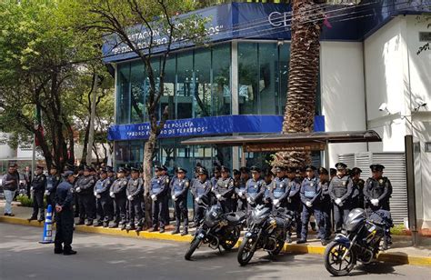 Inaugura Hae Estación De Policía “romero De Terreros” En La Delegación Benito Juárez