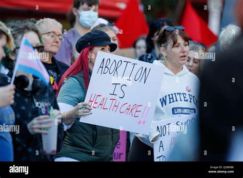 Brisbane Queensland Australia On July Protesters Carry Signs