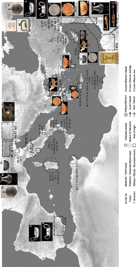 Tarquinia Warrior Tomb Transculturality Map By The Author