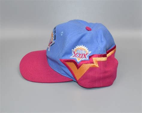 Vintage NFL Super Bowl XXIX Apex One Adjustable Snapback Cap Hat EBay