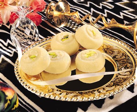 Mix Mithai In Tray Stock Photo Image Of Indian Food 34191136