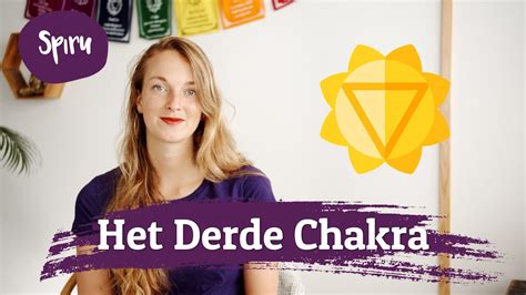 Het Derde Chakra Ook Wel Zonnevlecht Solaris Plexus Chakra Of