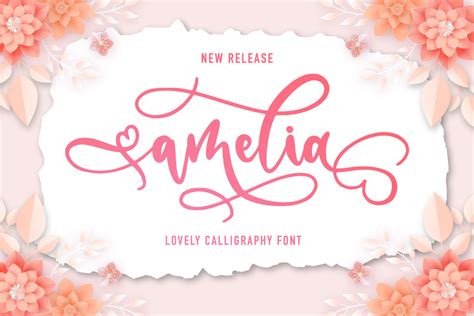 Amelia Font By Fallengraphic · Creative Fabrica