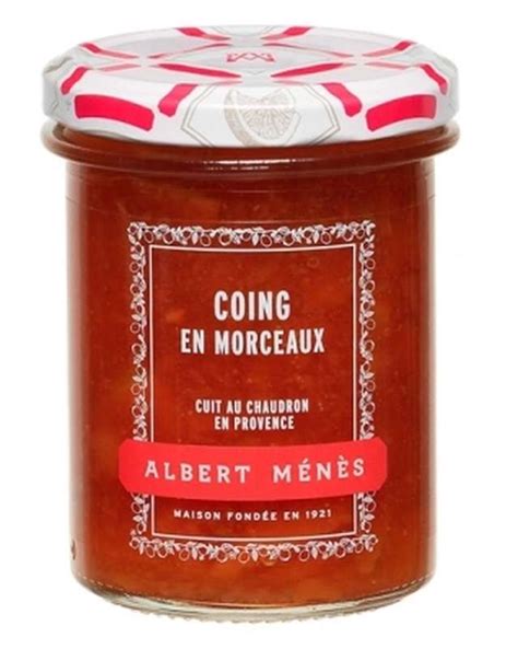 Confiture Extra De Coing En Morceaux Albert M N S G La Belle