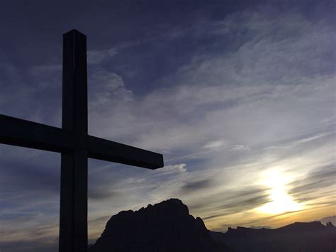 Toller Bergblick Sonnenuntergang Von Der Cirspitze Mit Bli Flickr