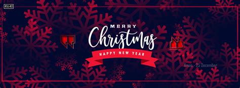 Merry Christmas Happy New Year Facebook Cover Kids Portal For Parents