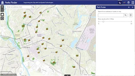 City Of Columbia - GIS Landing Page