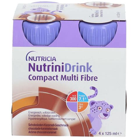 Nutricia Nutrinidrink Compact Multi Fibre Chocolat Caramel X Ml