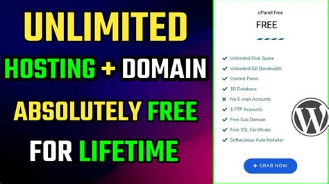 How To Get Free Hosting And Domain For Wordpress Get Unlimited