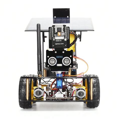 TSCINBUNY Smart Solar Charging Robot Kits For Arduino Programming With