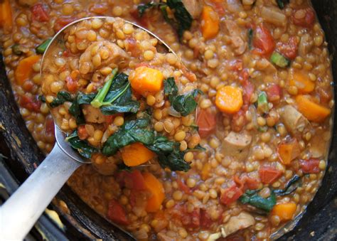 Slow Cooker Lentil Stew