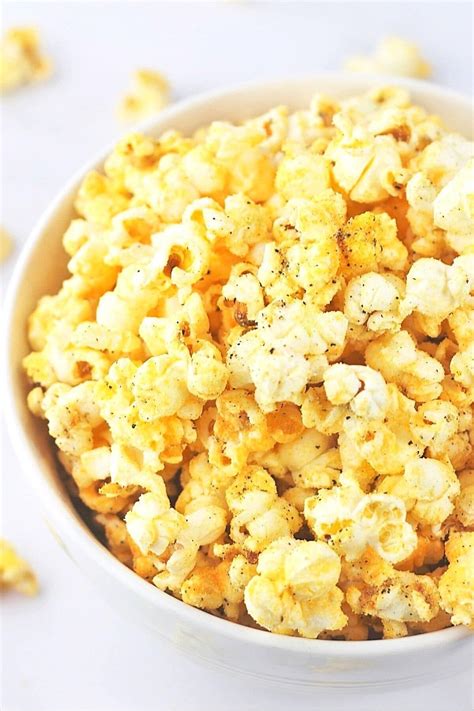 Easy Cheesy Garlic Pepper Popcorn • Now Cook This Recipe In 2021