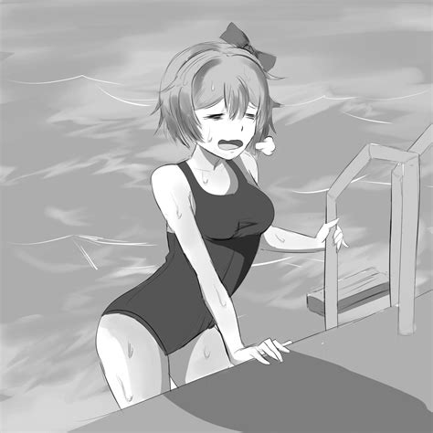 Sayori In A Swimsuit R Ddlc