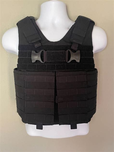 Black Molle Tactical Armor Carrier Nij A Bulletproof Vest Nij A