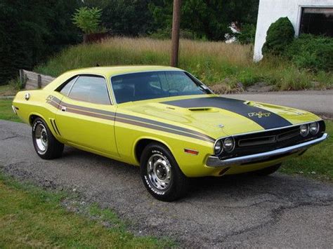 Purchase Used 1971 Dodge Challenger Rt 440 Curious Yellow Real Rt