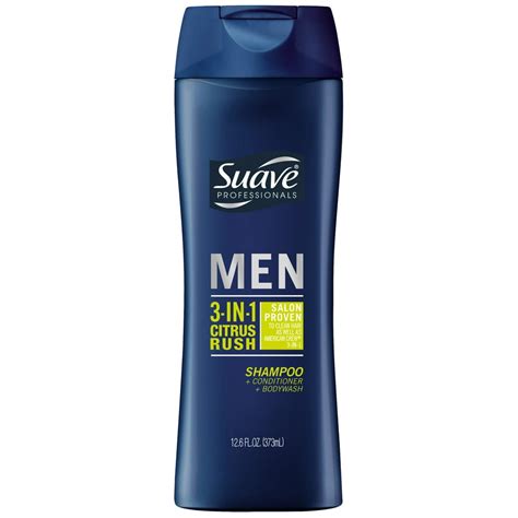 Suave 3 In 1 Citrus Rush Shampoo 126 Oz