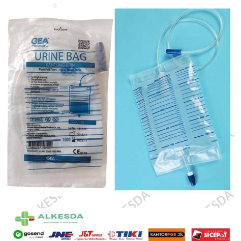 Jual Urine Bag Push Pull Kantong Kencing Push Pull GEA Shopee Indonesia