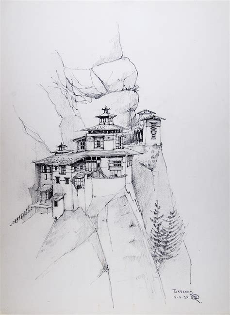 19930404 Bhutan Taktsang Gompa A More Spectacular Setti Flickr