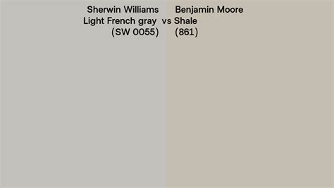 Sherwin Williams Light French Gray Sw Vs Benjamin Moore Shale