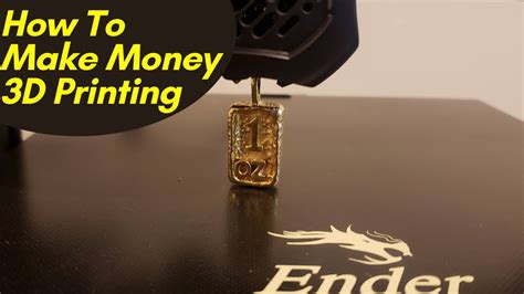 How To Make Money 3d Printing Youtube