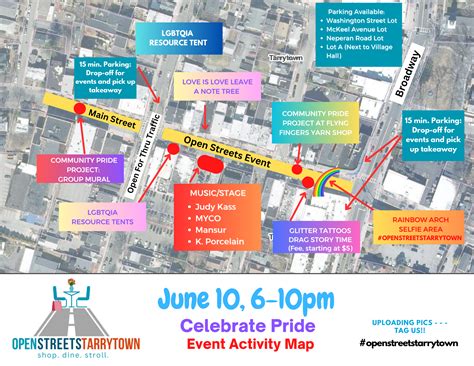 Open Streets Tarrytown - Celebrate Pride Event This Saturday | Tarrytown NY