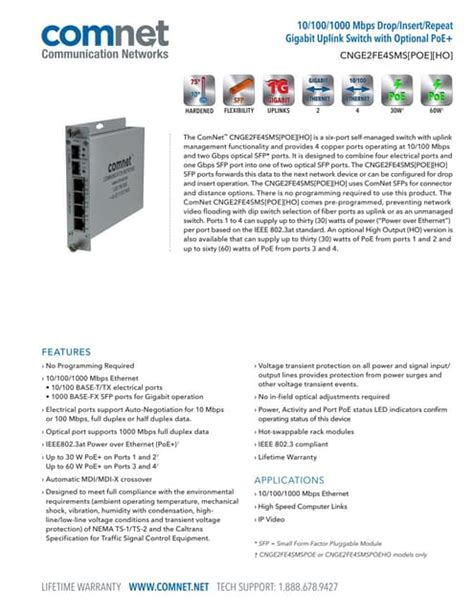 Aruba 3810M 16SFP+ 2-slot Switch - JL075A Datasheet