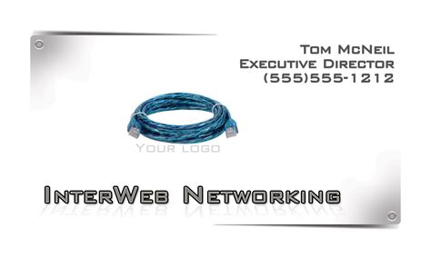 Networking Business Cards Template: Make a Memorable First Impression ...